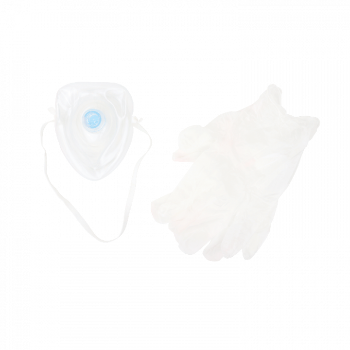 Dynarex 36022 CPR Rescue Mask Kit