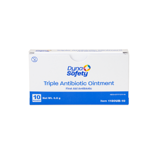 Dynarex Triple Antibiotic Ointment, 0.5g Packets (10/Box, 100 Box/Case)