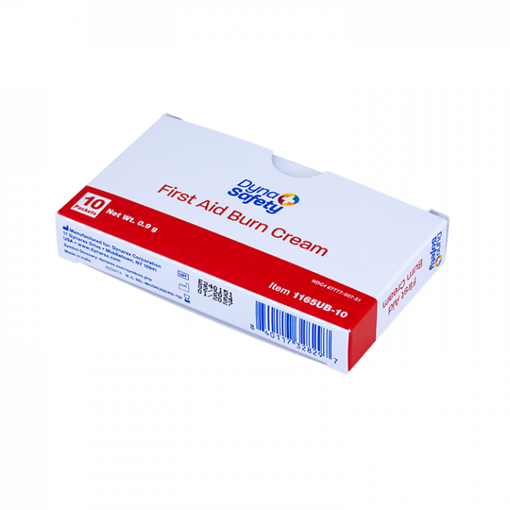 Dynarex First Aid Burn Cream, 0.9g Packets