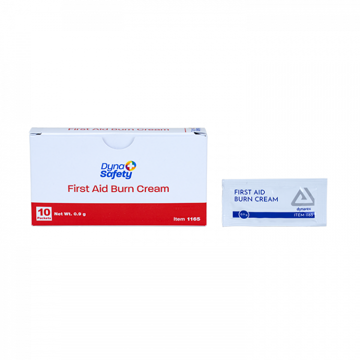 Dynarex First Aid Burn Cream, 0.9g Packets