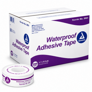 DynaSafety Waterproof Adhesive Tape 1/2" × 2.5 yd