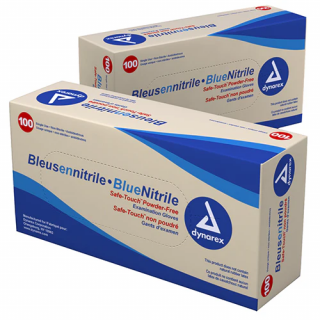 DynaPlus Nitrile Exam Gloves (Medium)