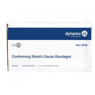 CUR-Pro Conforming Stretch Gauze Bandage, Sterile, 2" x 4.1 yds