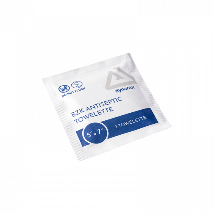Dynarex 1303 BZK Antiseptic Towelette Boxes