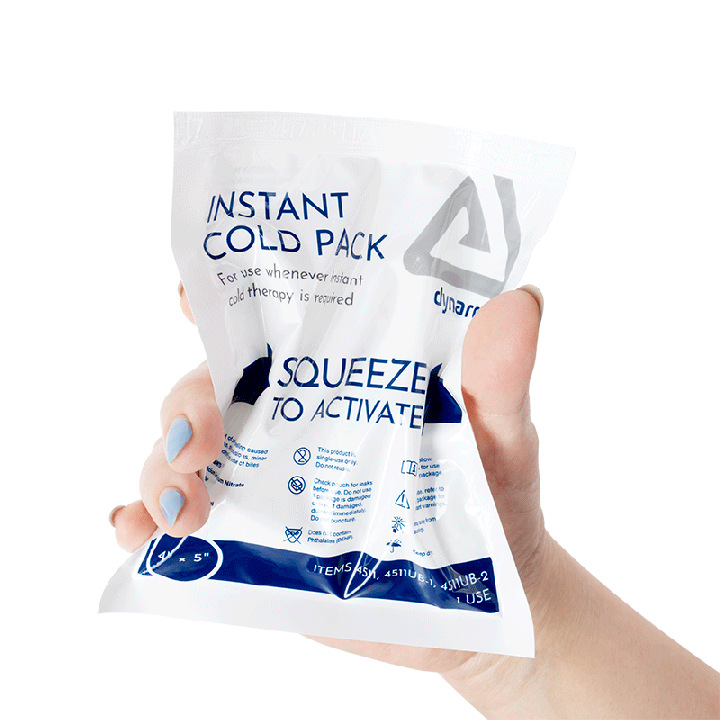 Dynarex 4" x 5" Instant Cold Pack - Case