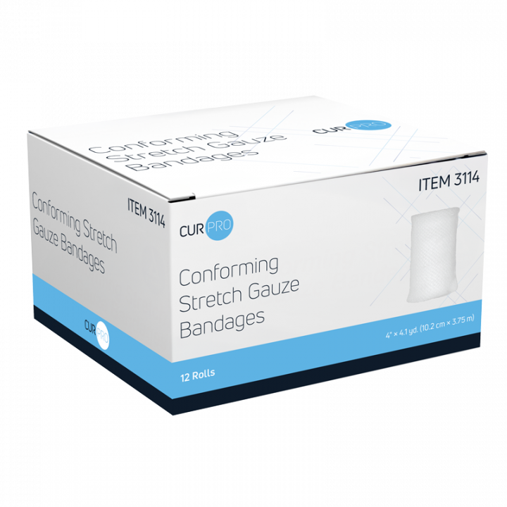 Dynarex Sterile Roller Gauze (4" x 4.1 yard) Box