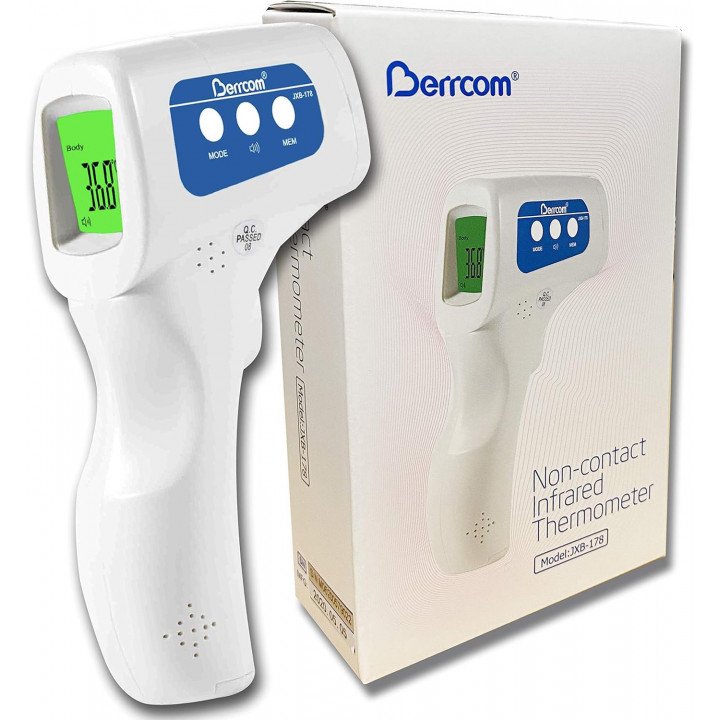 Berrcom JXB-178 Non-Contact Infrared Thermometer 6-Pack